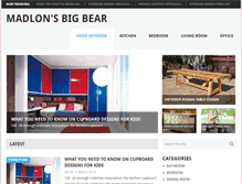 Tablet Screenshot of madlonsbigbear.com